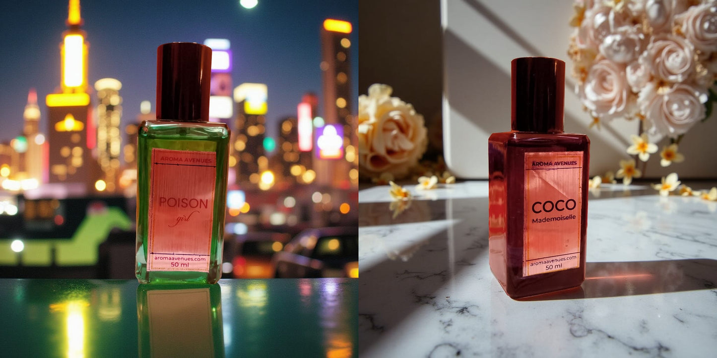 Impression POISON GIRL AND COCO CHANEL 50ml